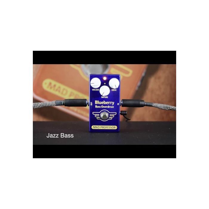Blueberry Bass Overdrive pedal by Mad Professor