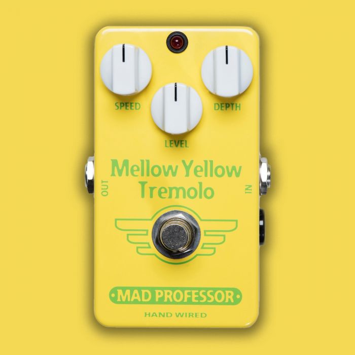 Mellow Yellow Tremolo hand wired by Mad Professor