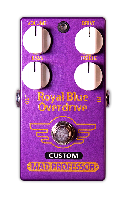 ギター MADPROFESSOR  Blue Overdrive CUSTOM Royal Blue Overdrive Custom | Mad Professor Amplification