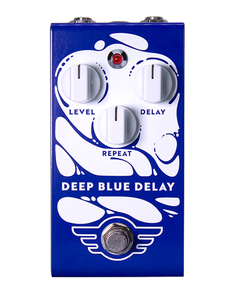 Deep Blue Delay Handwired