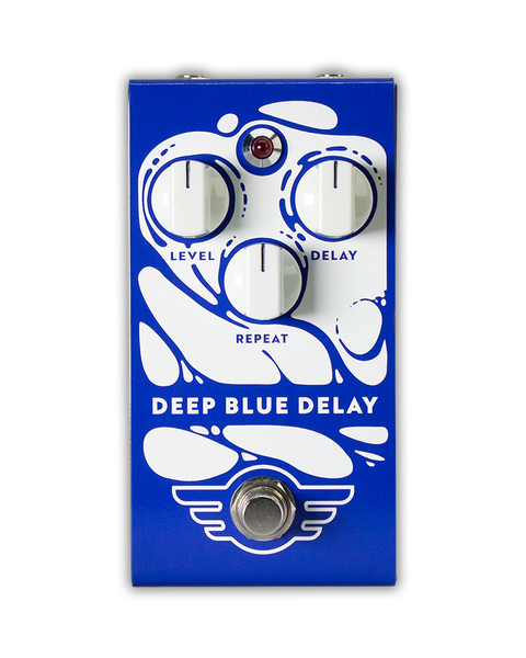 Deep Blue Delay Handwired